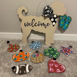 Golden Doodle Door Hanger